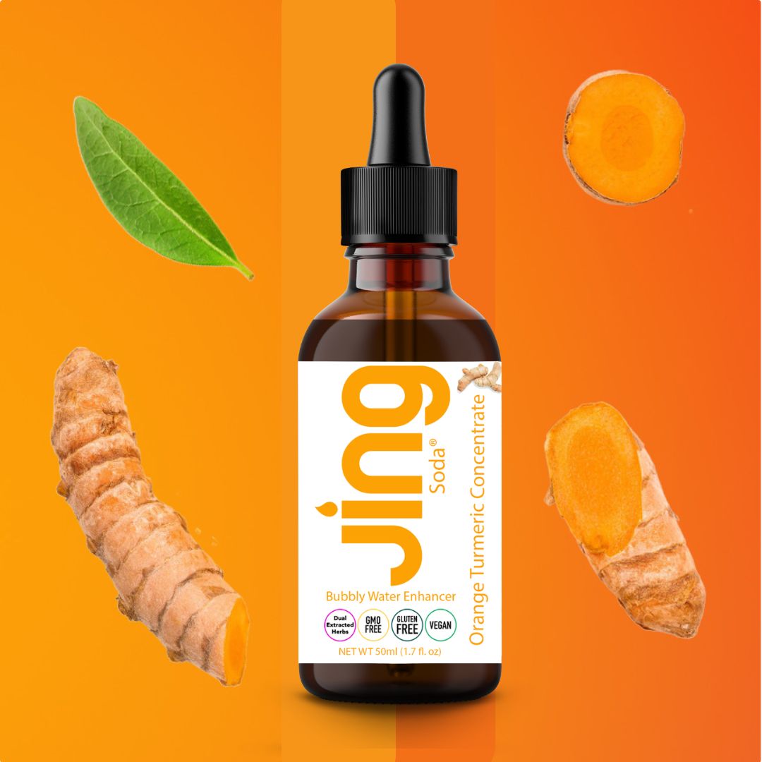 Jing Soda Turmeric Orange, 50mL