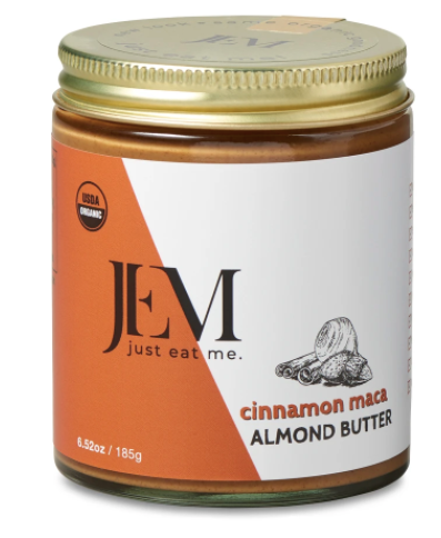 JEM Cinnamon Maca Almond Butter, 6 oz