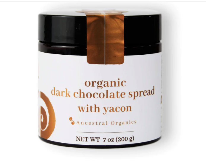 NEW! Organic Dark Chocolate Spread with Yacon